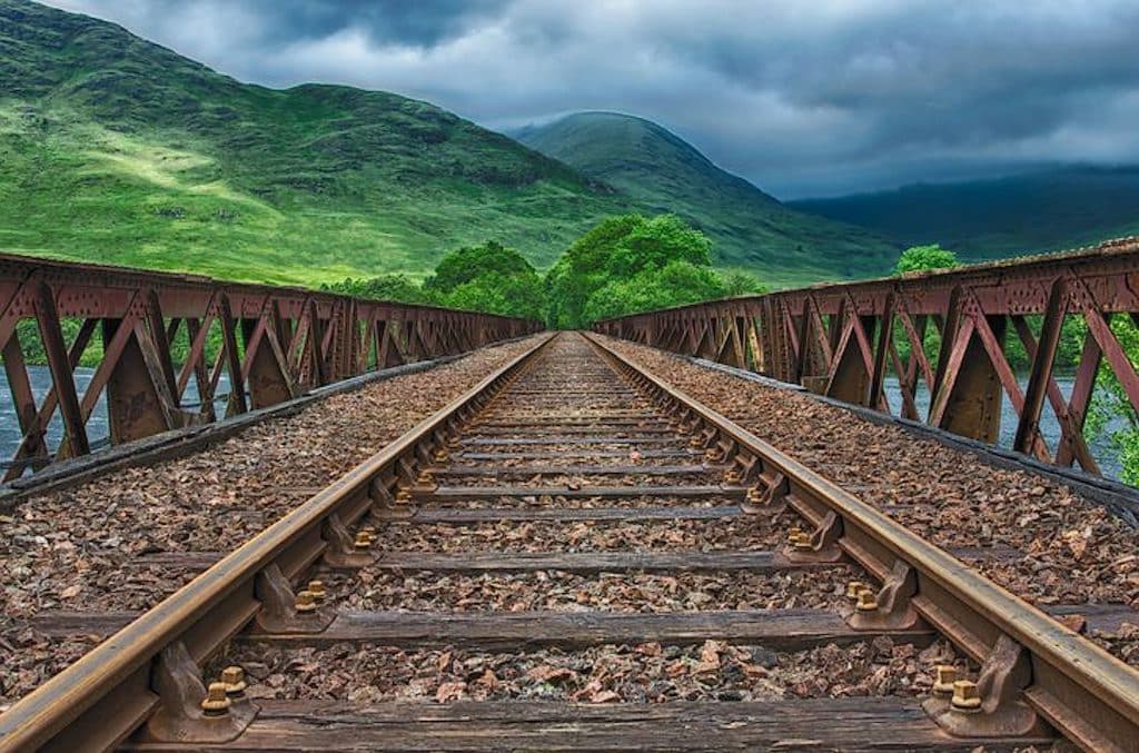 Wiederaufbau der Eisenbahn zum Pazifik