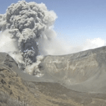 Vulkan Turrialba mit Aktivitäten